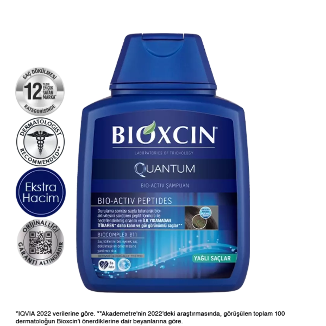BIOXCIN Quantum Shampoo for Oily Hair-300ML
