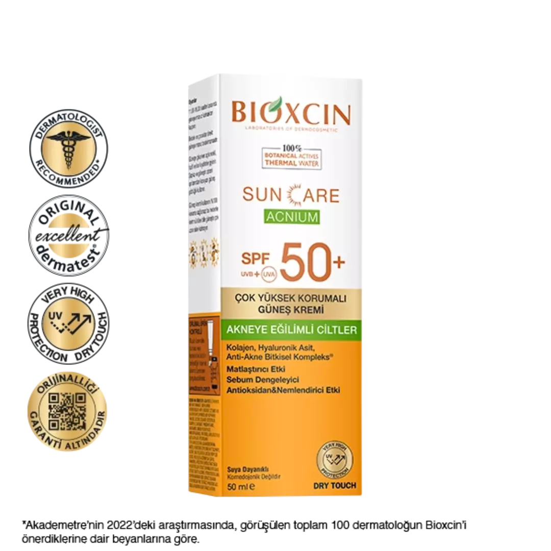 Bioxcin Sun Care Sun Cream for Acne-Prone Skin