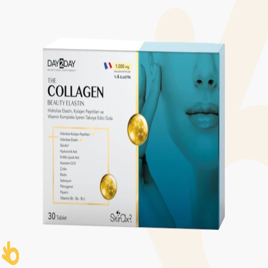 DAY 2 DAY The Collagen Beauty Elastin 30 Tablets
