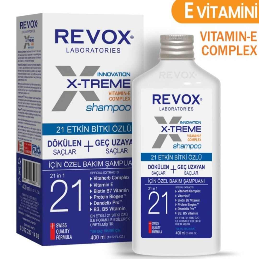 Revox X-Treme Special Hair Care for Loss + Late Growth Hair Care Shampoo