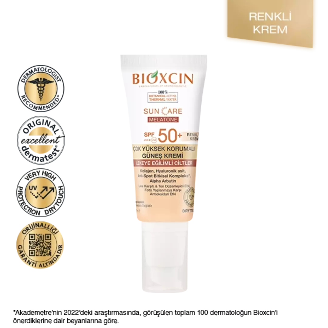 Bioxcin Sun Care Colored Sunscreen for Blemish Prone Skin