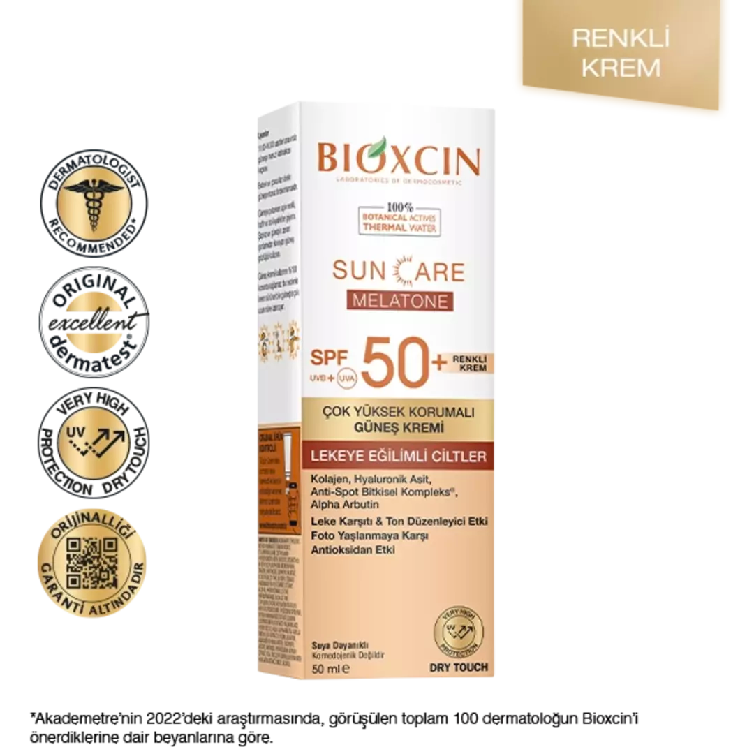 Bioxcin Sun Care Colored Sunscreen for Blemish Prone Skin